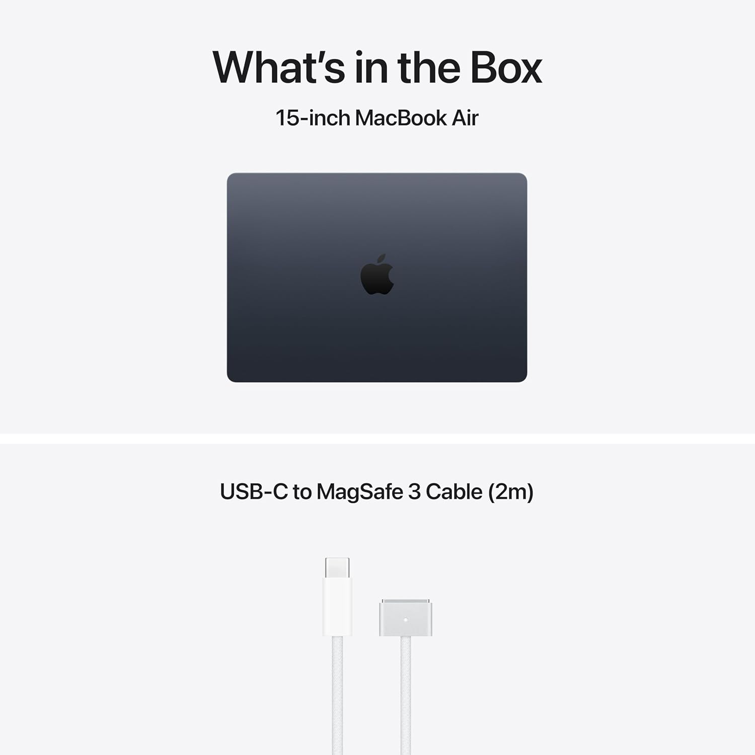 Apple MacBook Air 15-inch M5 (2026) – 10-Core CPU, 10-Core GPU, 16GB Unified Memory, 1TB SSD, Liquid Retina, Wi-Fi 7 – Midnight
